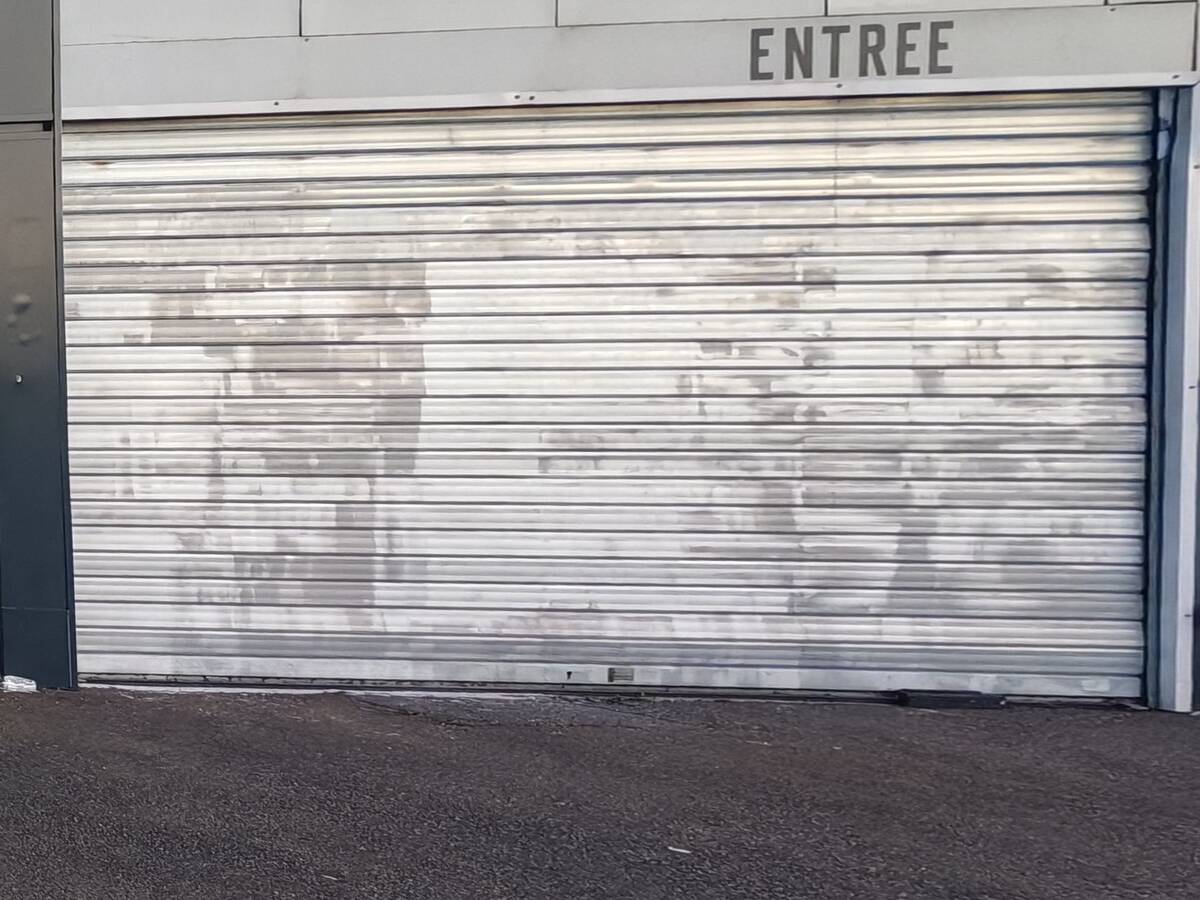 Voie publique - après décapage laser